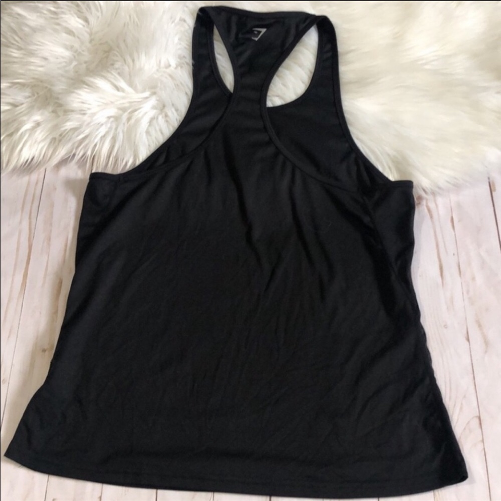 Gymshark Black tank size M EUC